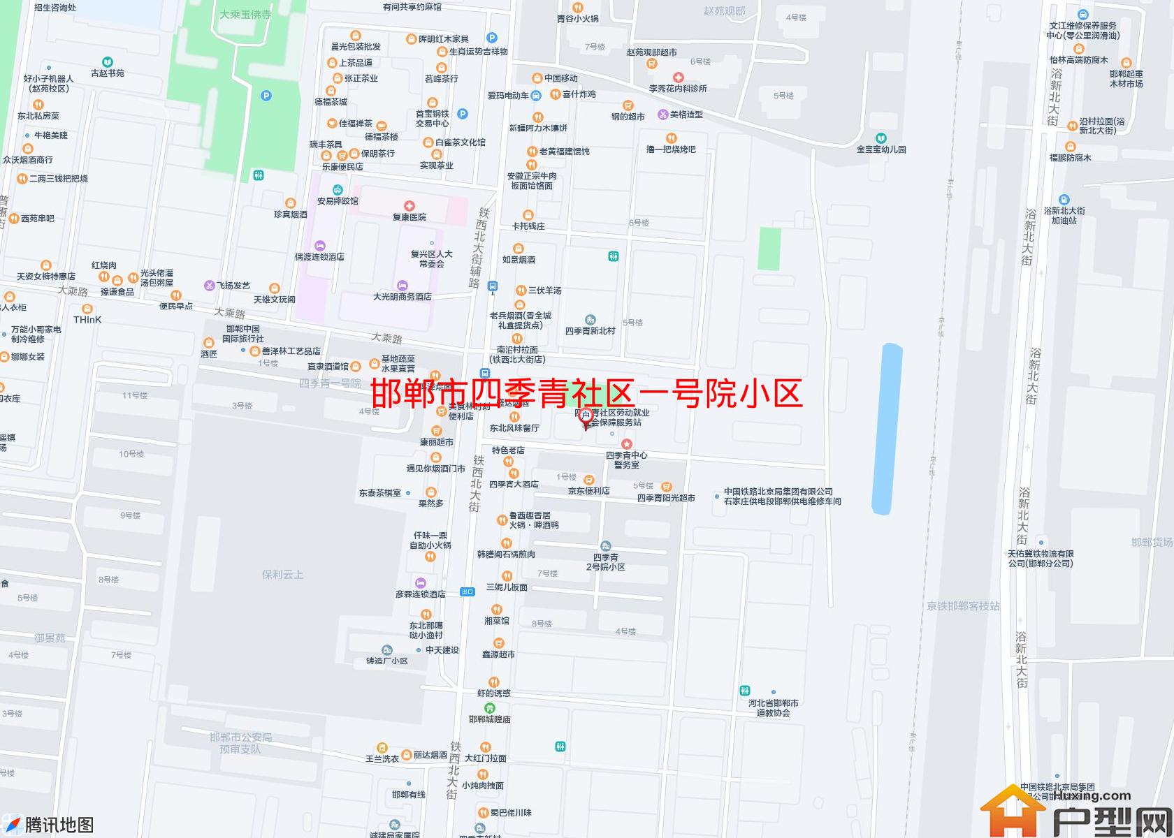 四季青社区一号院小区小区 - 户型网