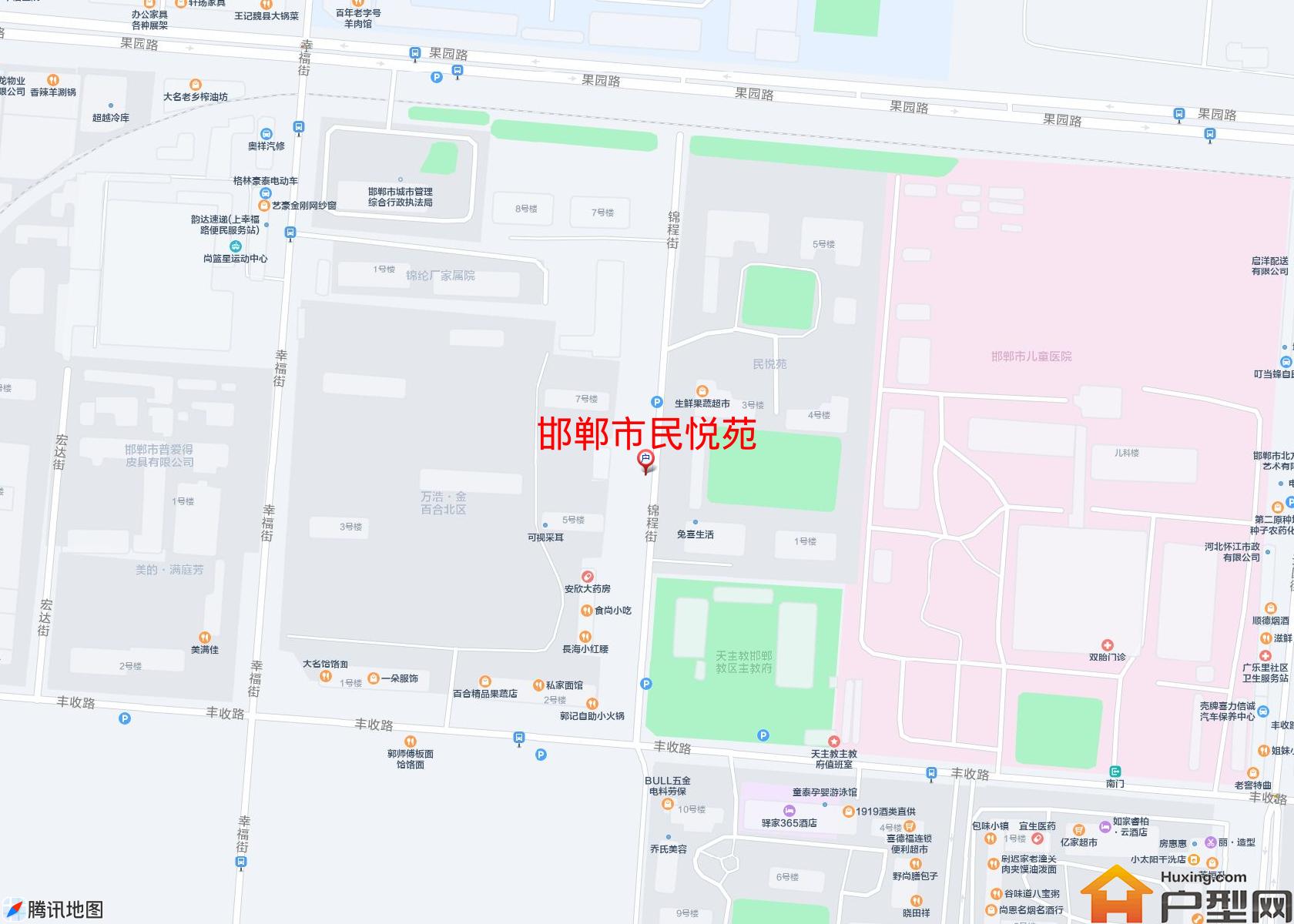 民悦苑小区 - 户型网