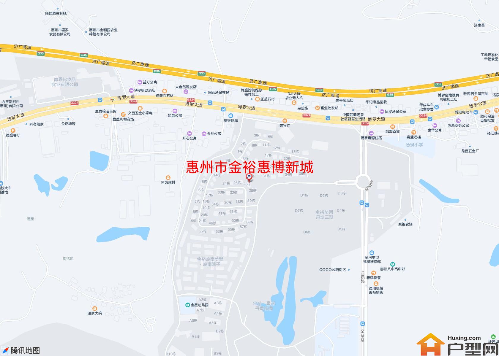 金裕惠博新城小区 - 户型网