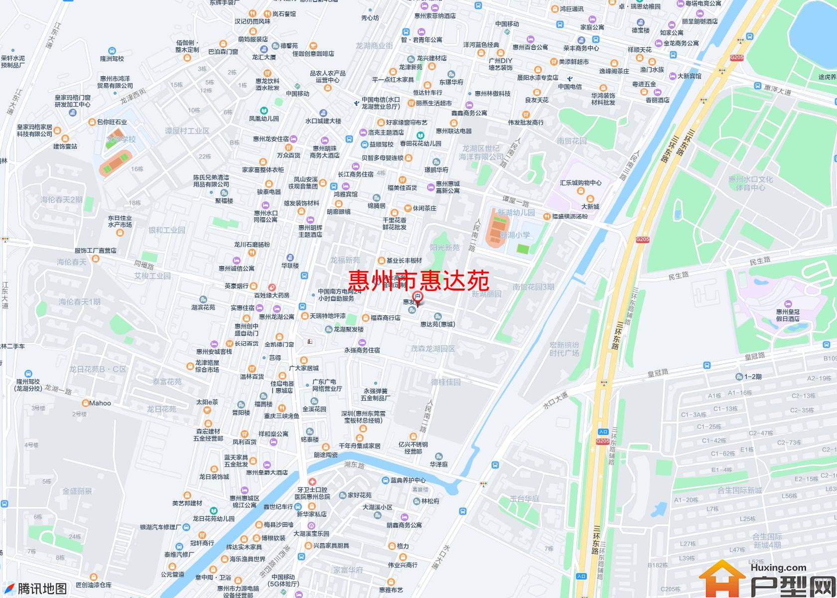 惠达苑小区 - 户型网