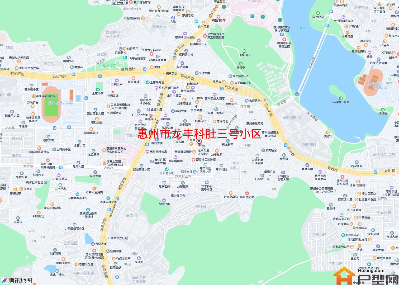 龙丰科肚三号小区小区 - 户型网