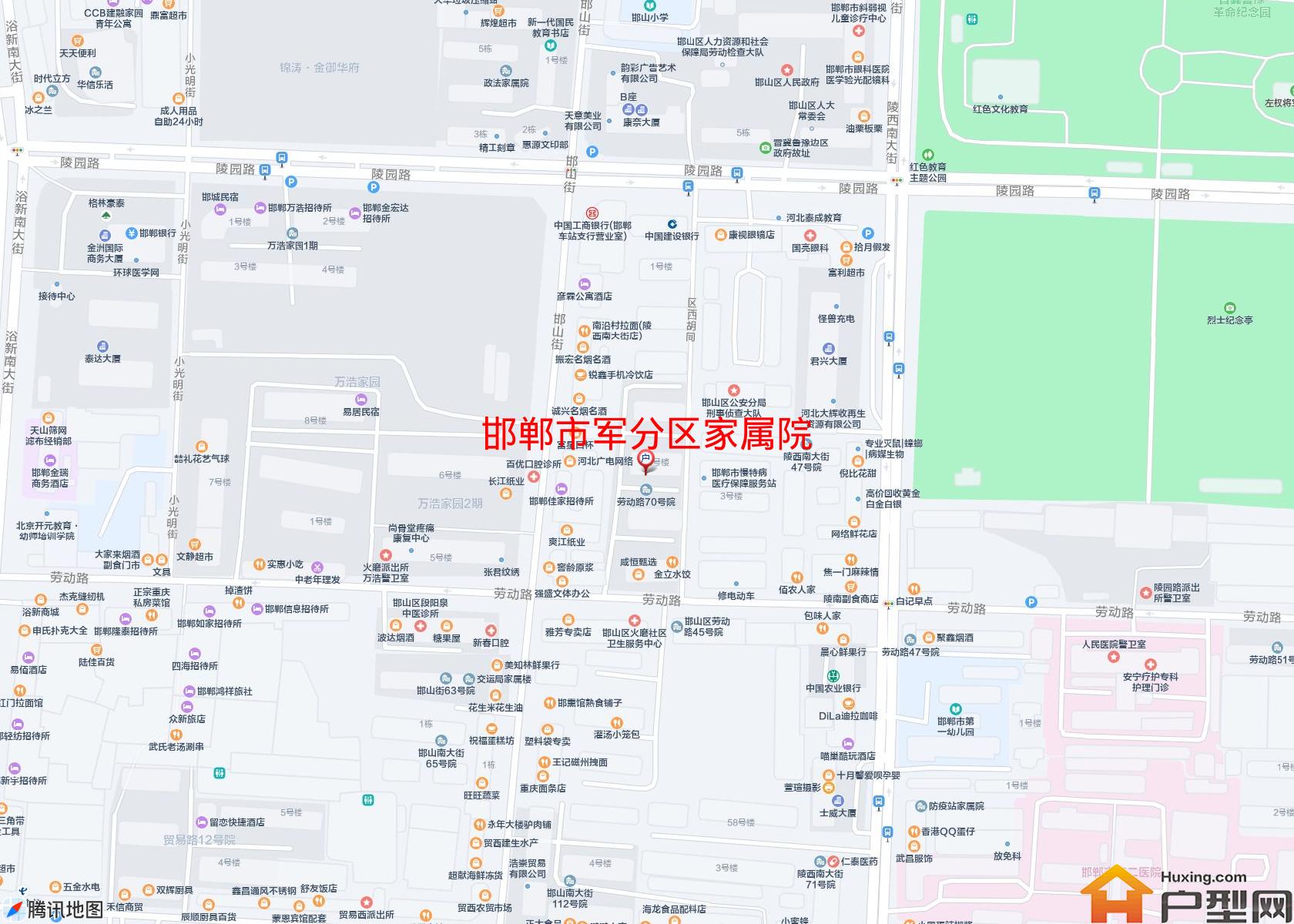 军分区家属院小区 - 户型网