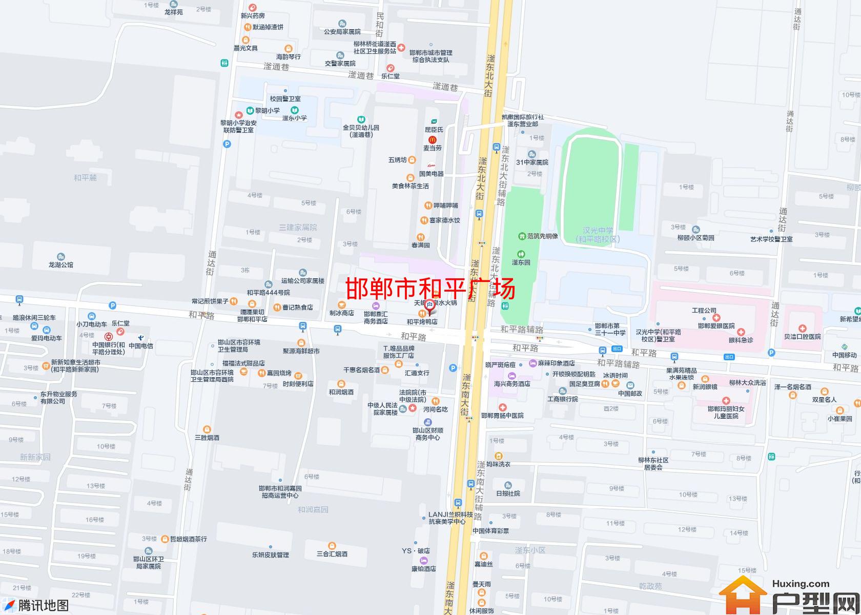 和平广场小区 - 户型网