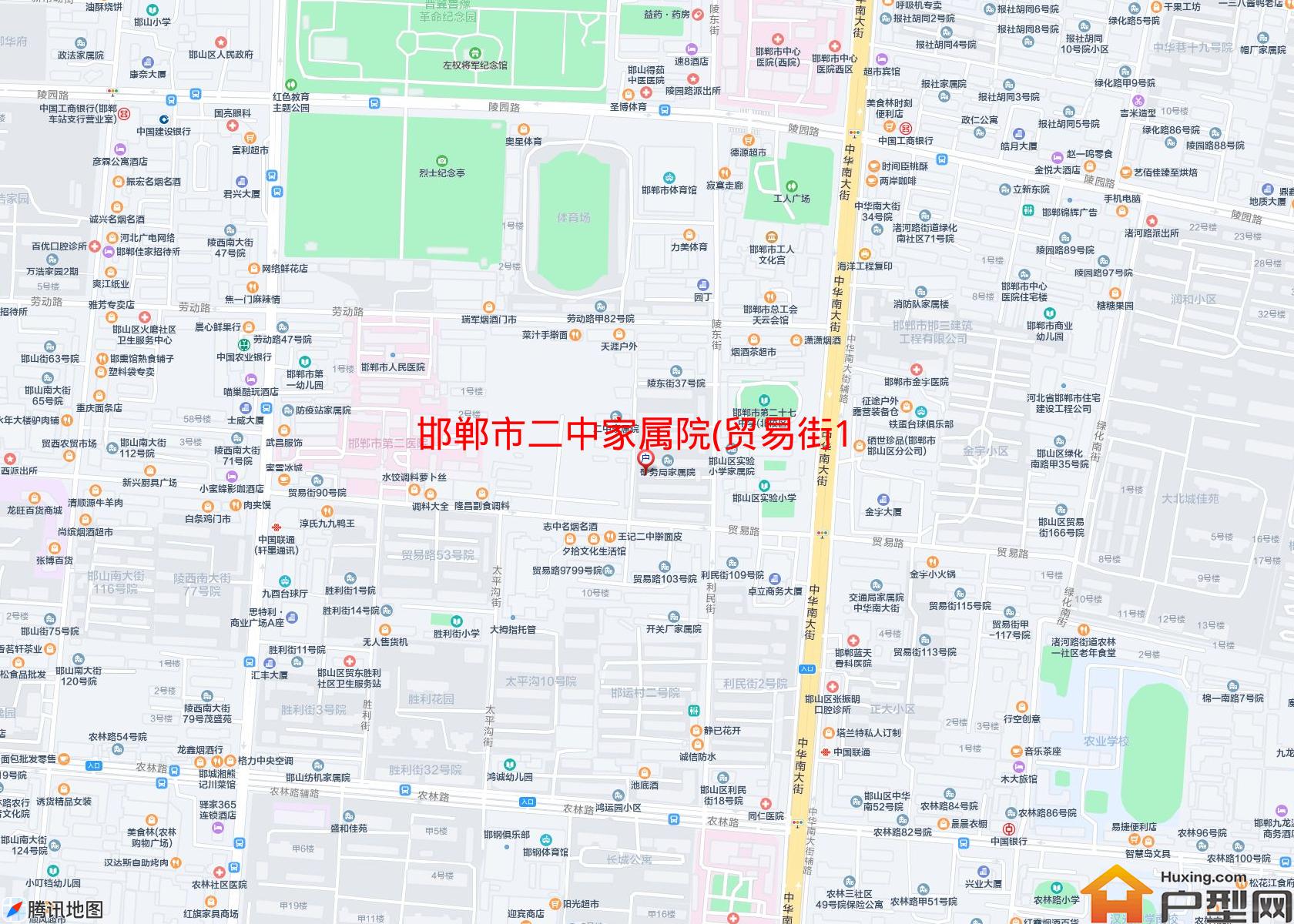 二中家属院(贸易街158号)小区 - 户型网