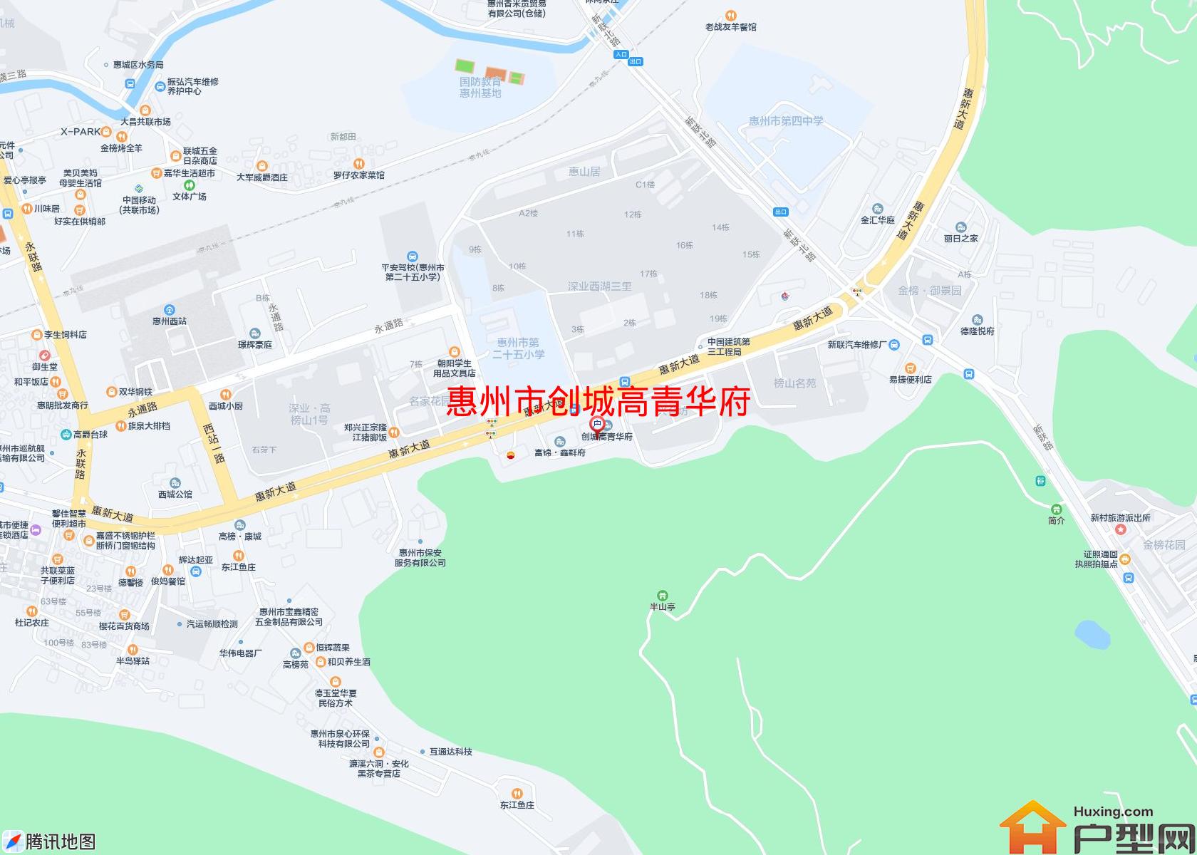创城高青华府小区 - 户型网