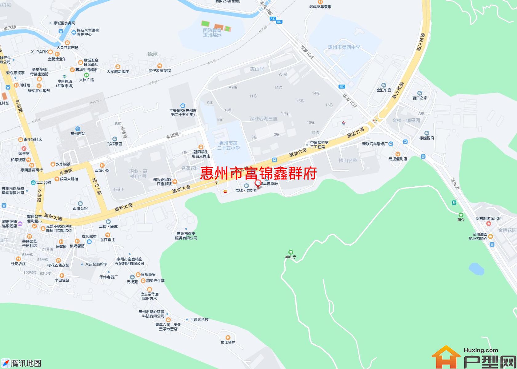 富锦鑫群府小区 - 户型网