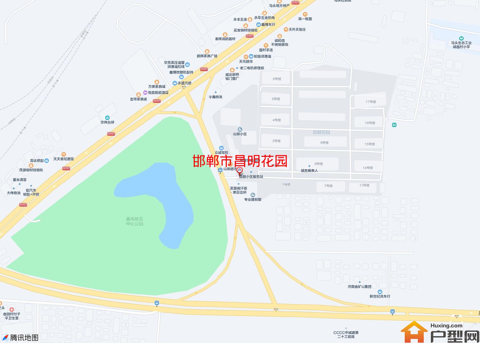 昌明花园小区 - 户型网