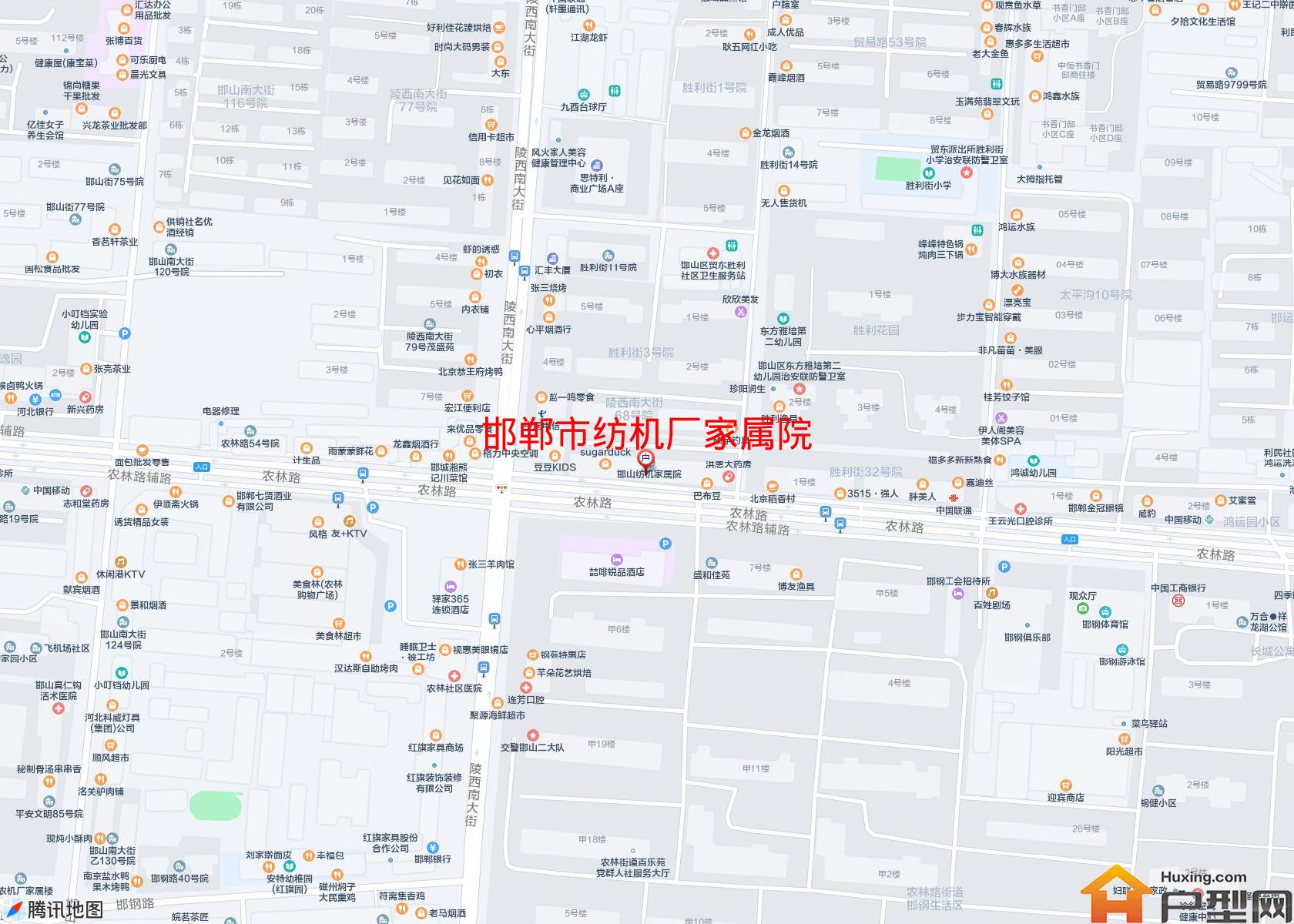 纺机厂家属院小区 - 户型网