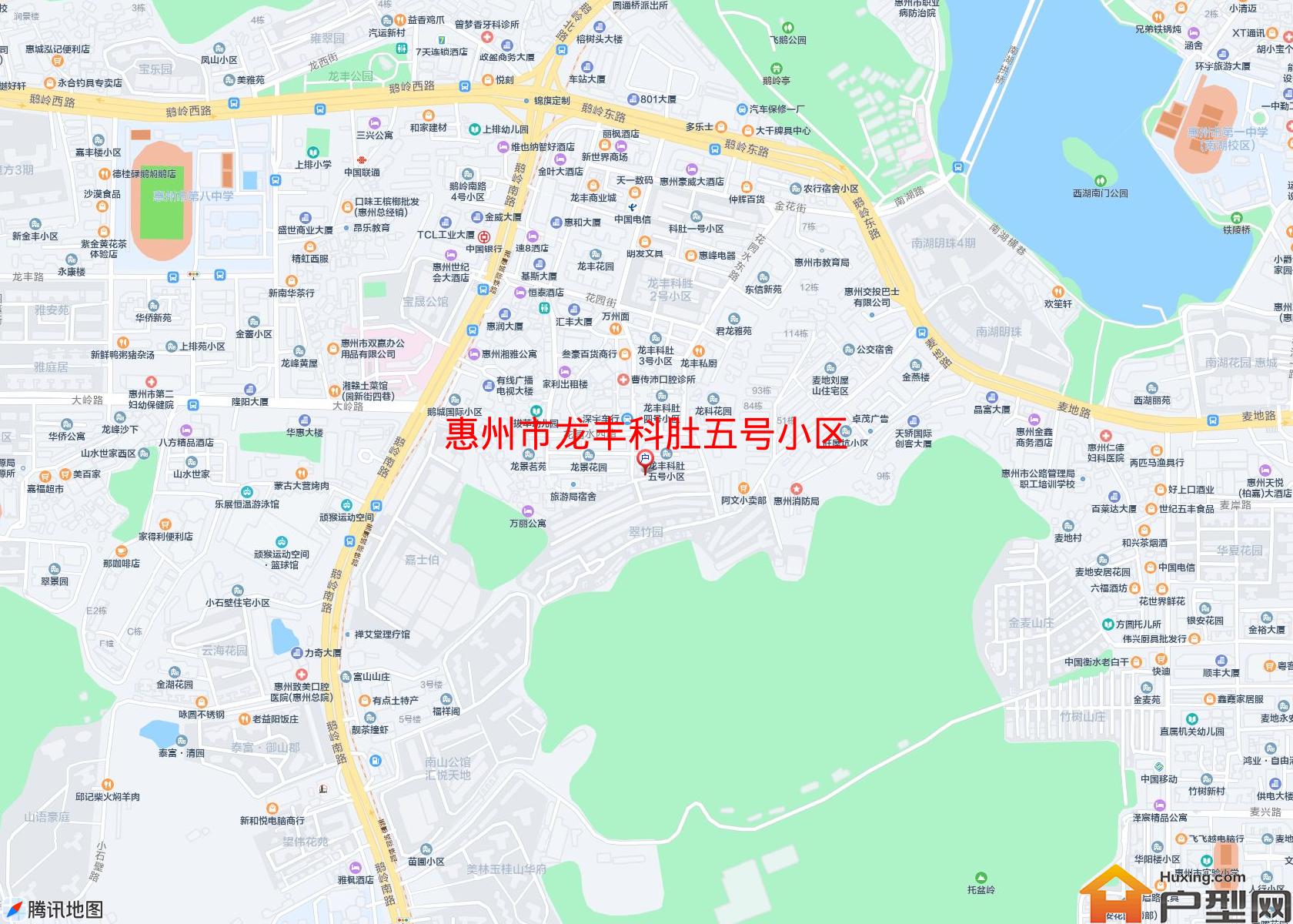 龙丰科肚五号小区小区 - 户型网