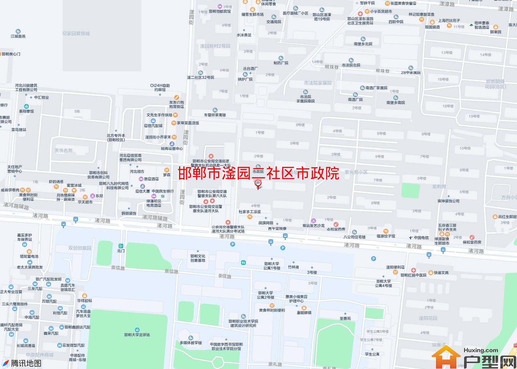 滏园二社区市政院小区 - 户型网