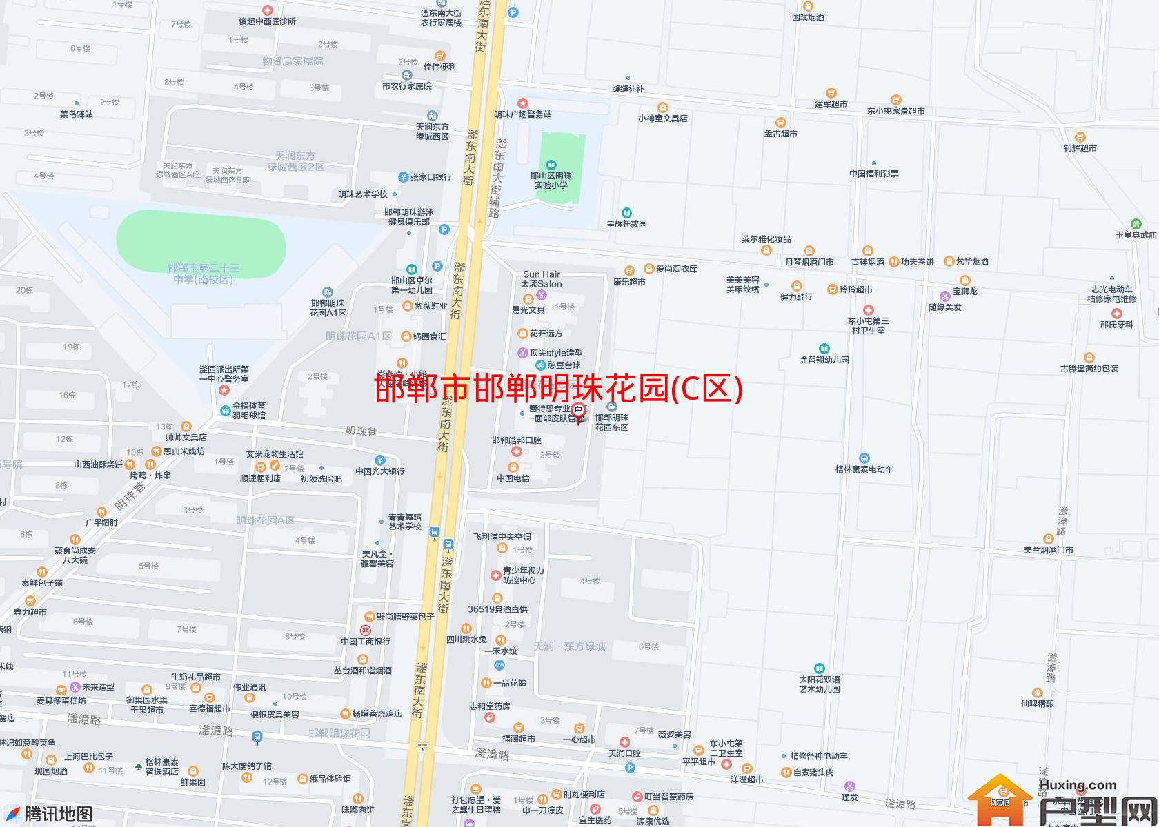 邯郸明珠花园(C区)小区 - 户型网