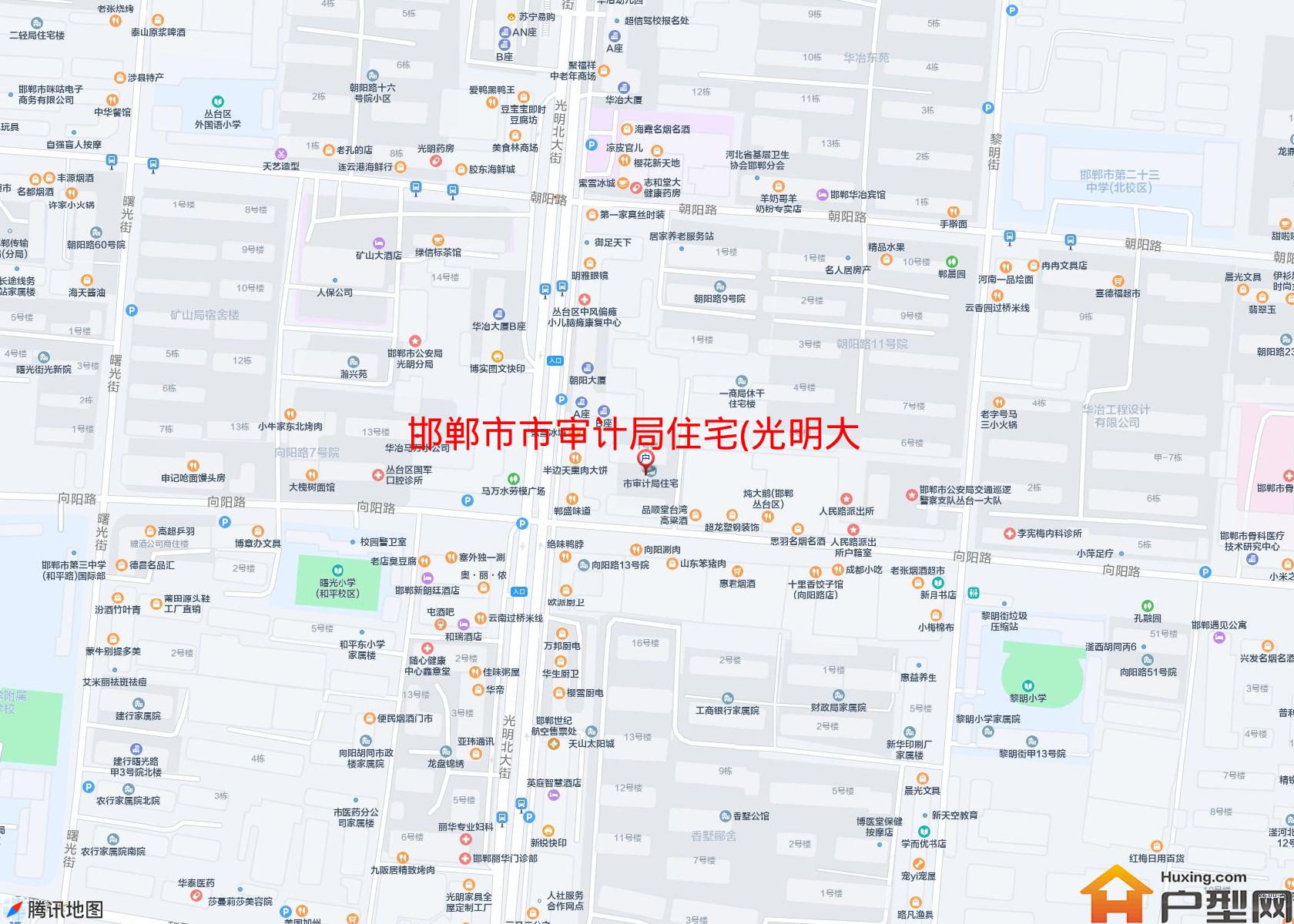 市审计局住宅(光明大街)小区 - 户型网