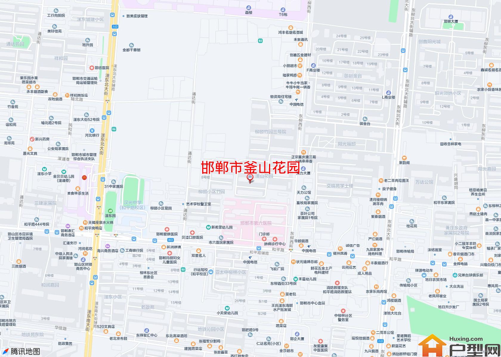 釜山花园小区 - 户型网