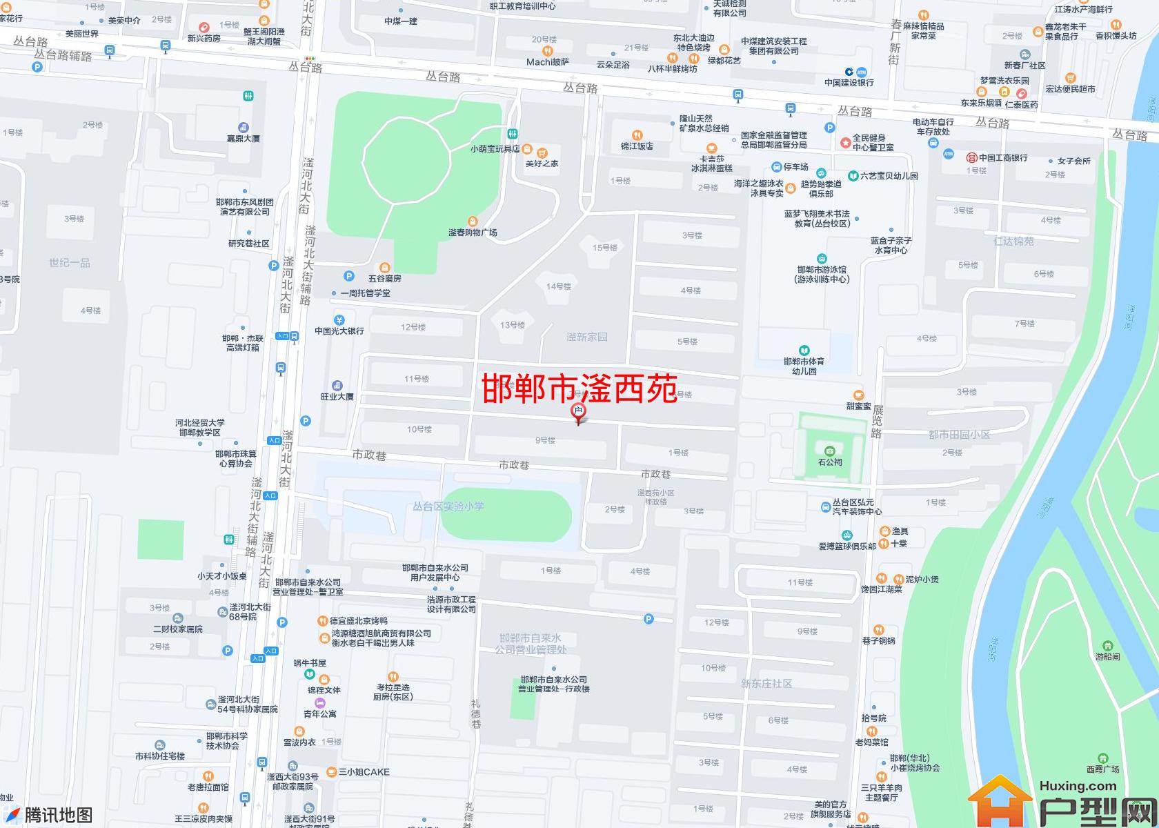滏西苑小区 - 户型网