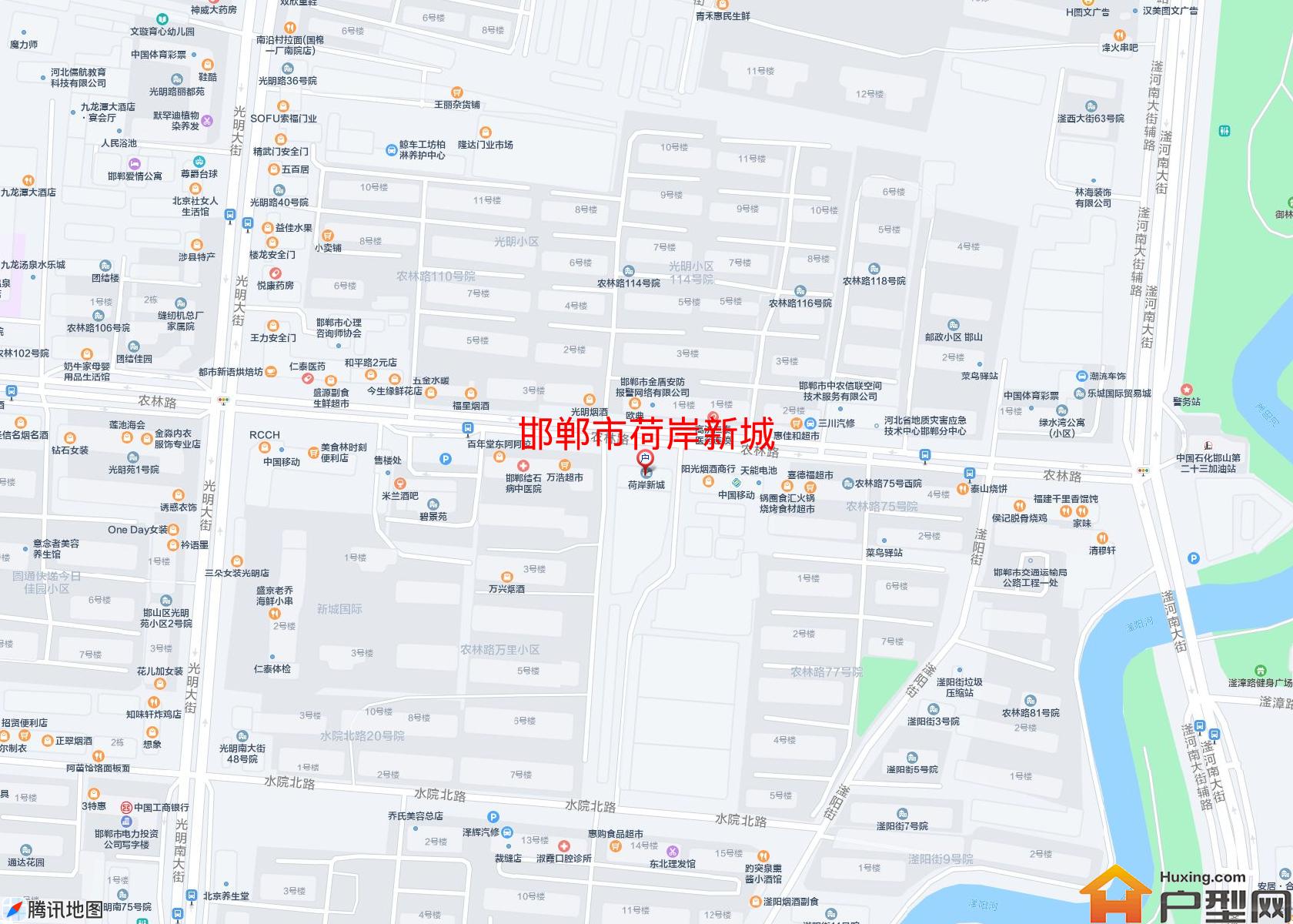 荷岸新城小区 - 户型网