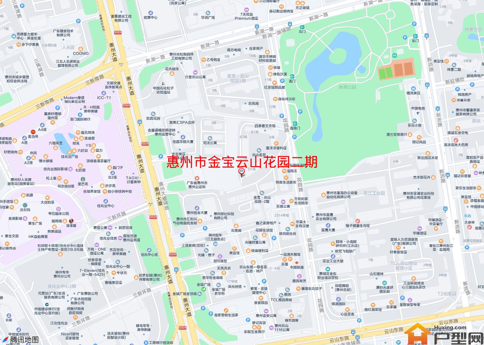金宝云山花园二期小区 - 户型网