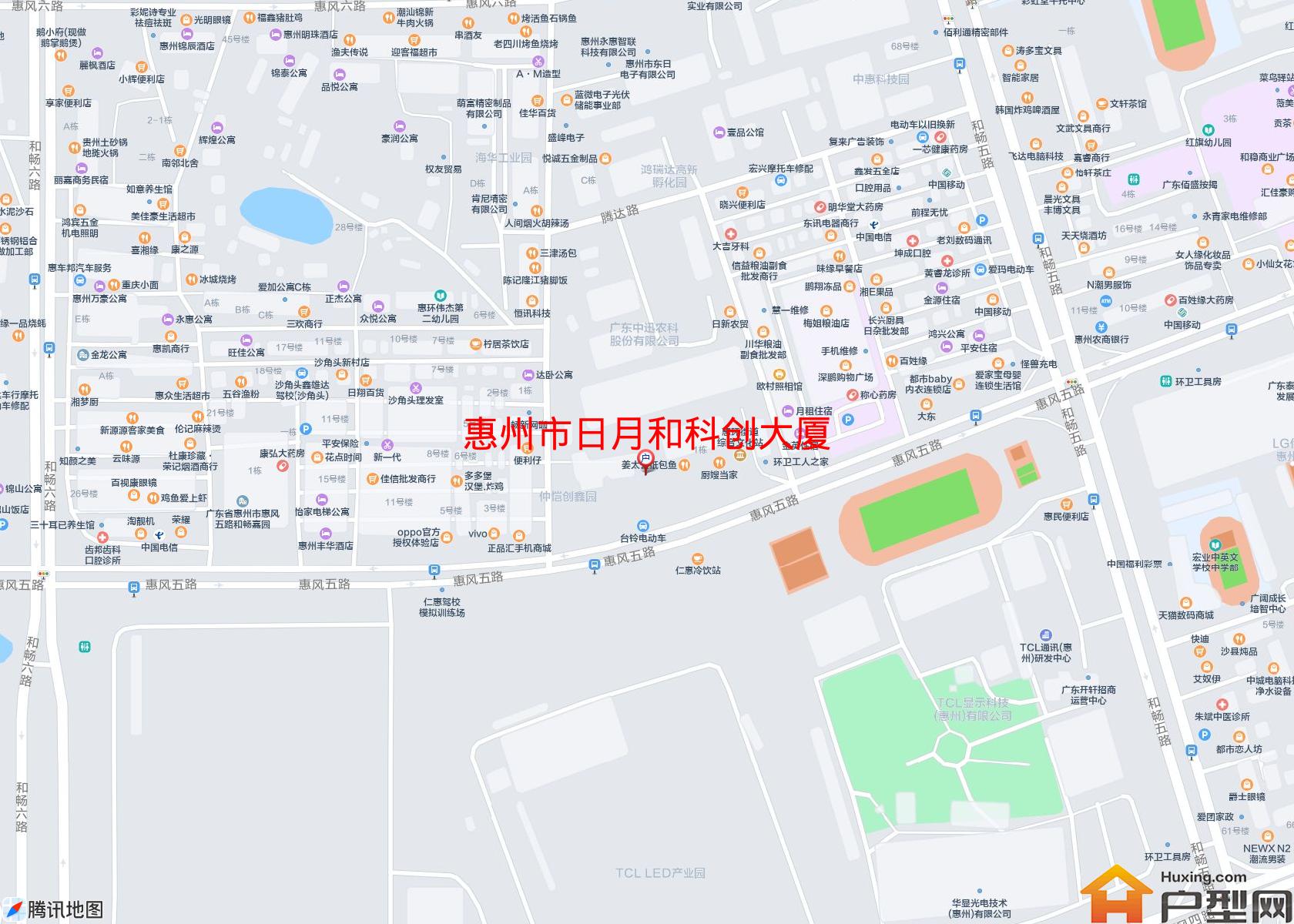 日月和科创大厦小区 - 户型网