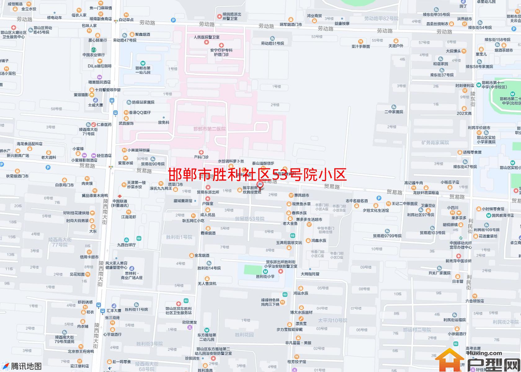 胜利社区53号院小区小区 - 户型网