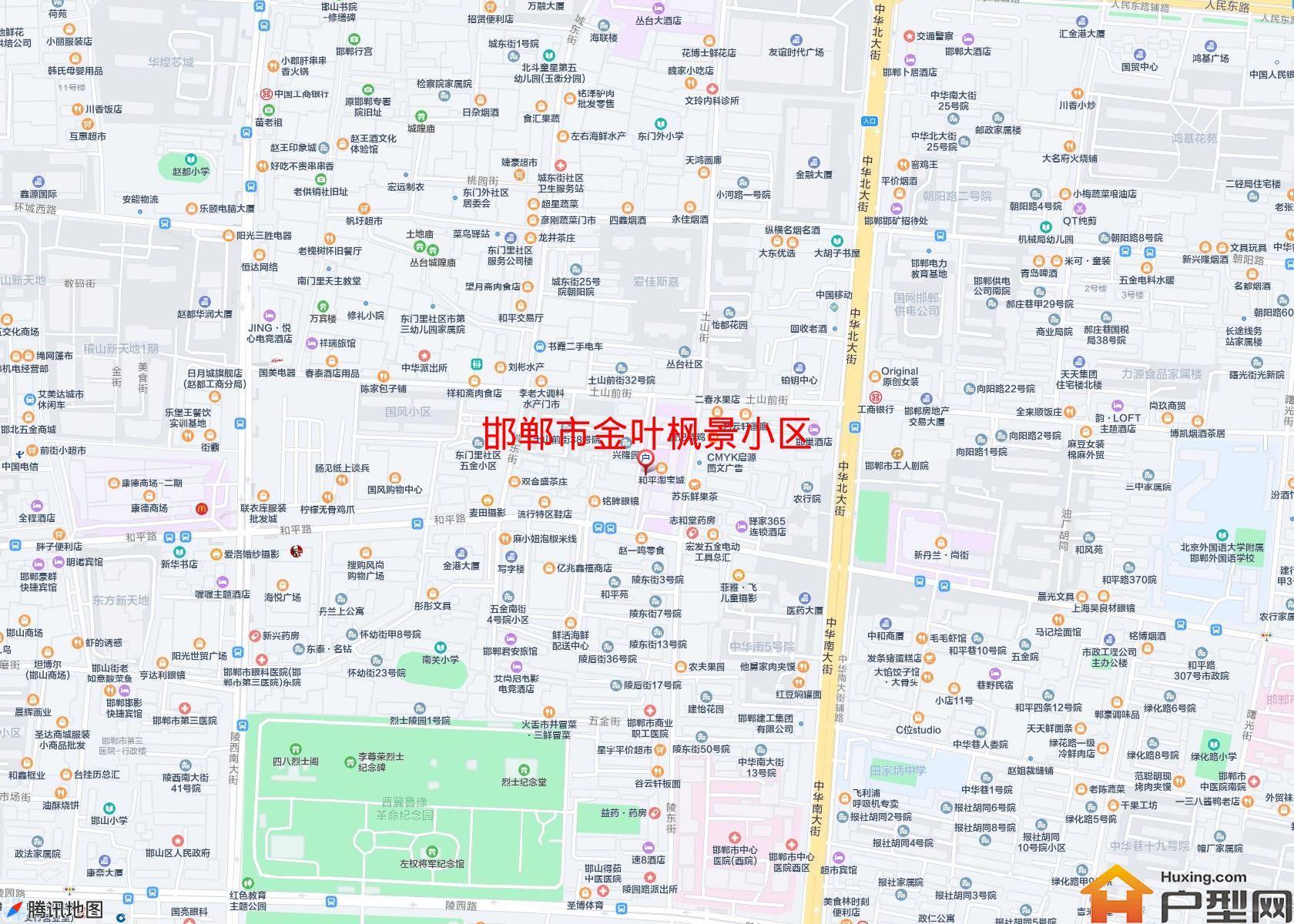 金叶枫景小区小区 - 户型网