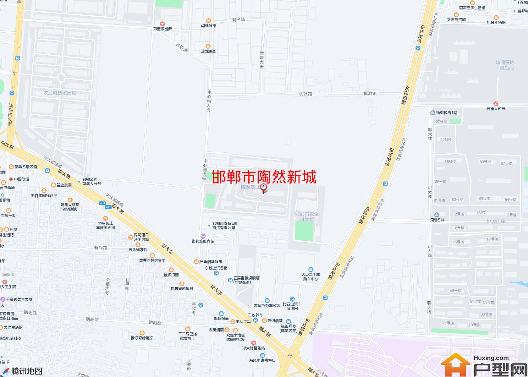 陶然新城小区 - 户型网