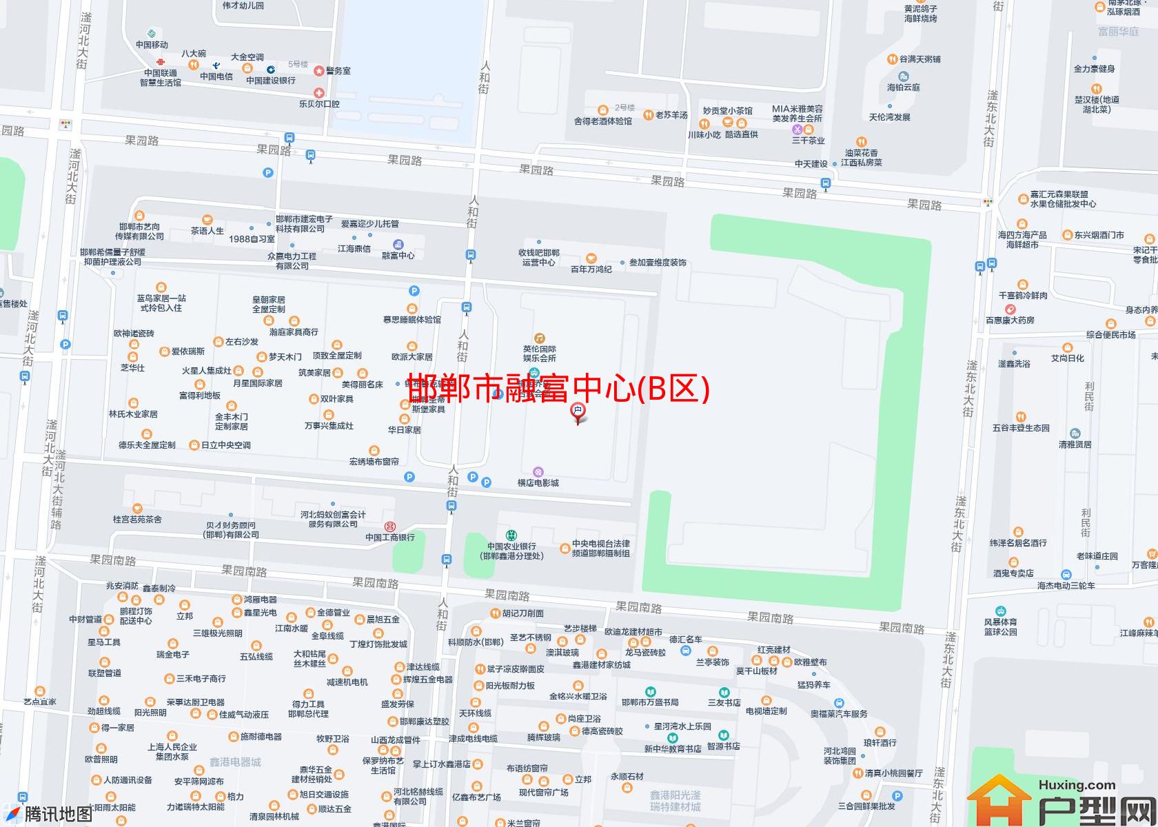 融富中心(B区)小区 - 户型网