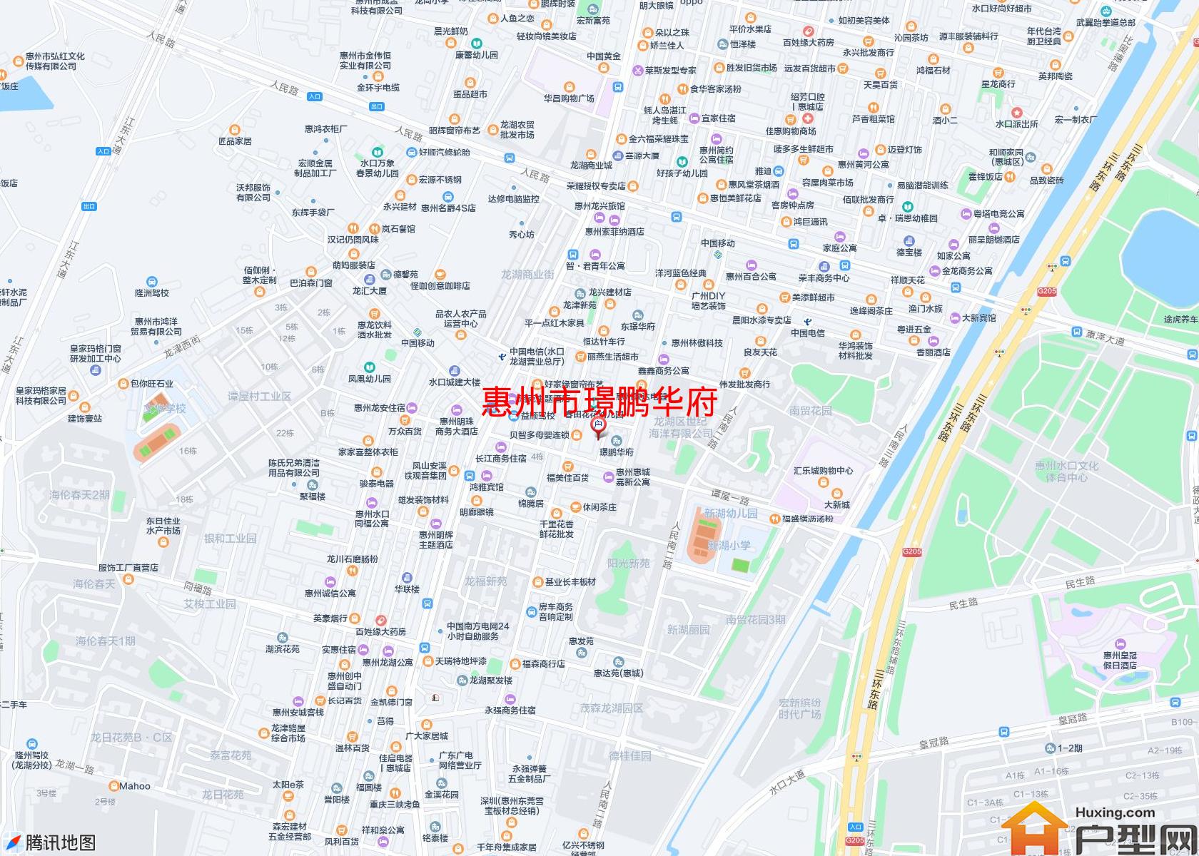 璟鹏华府小区 - 户型网