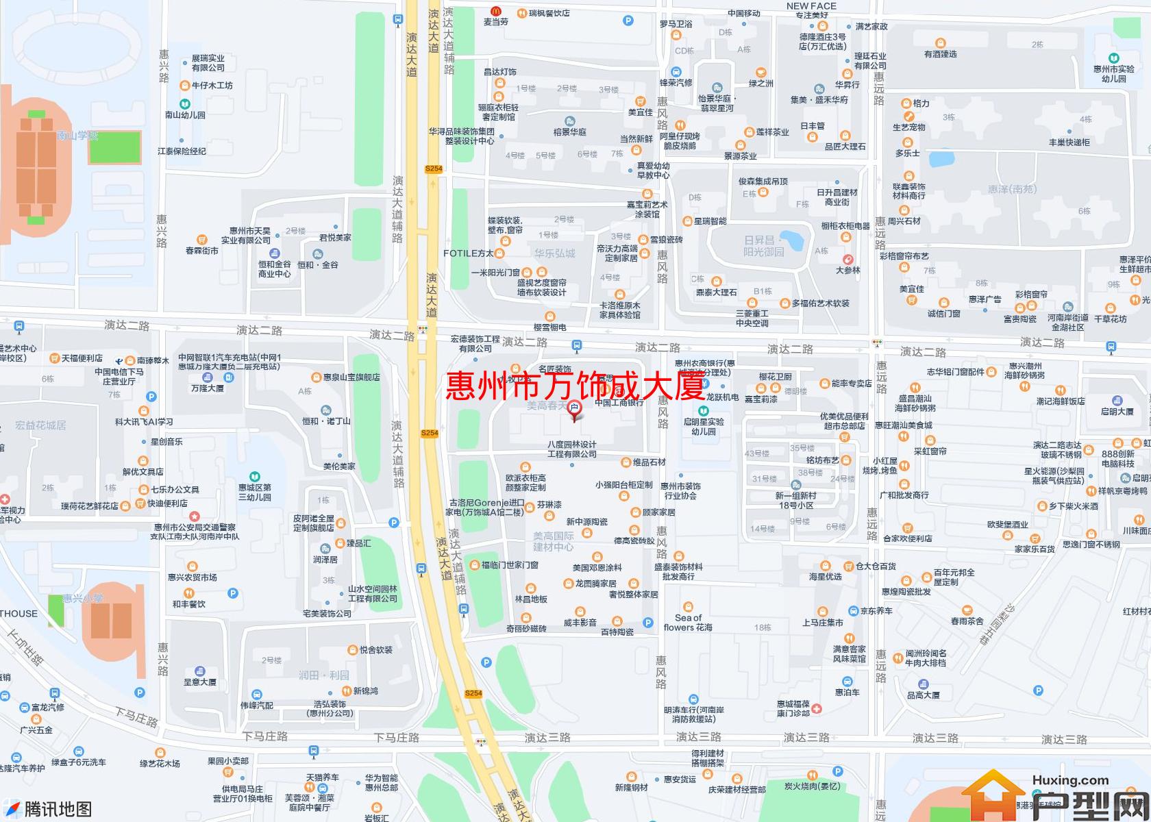万饰成大厦小区 - 户型网