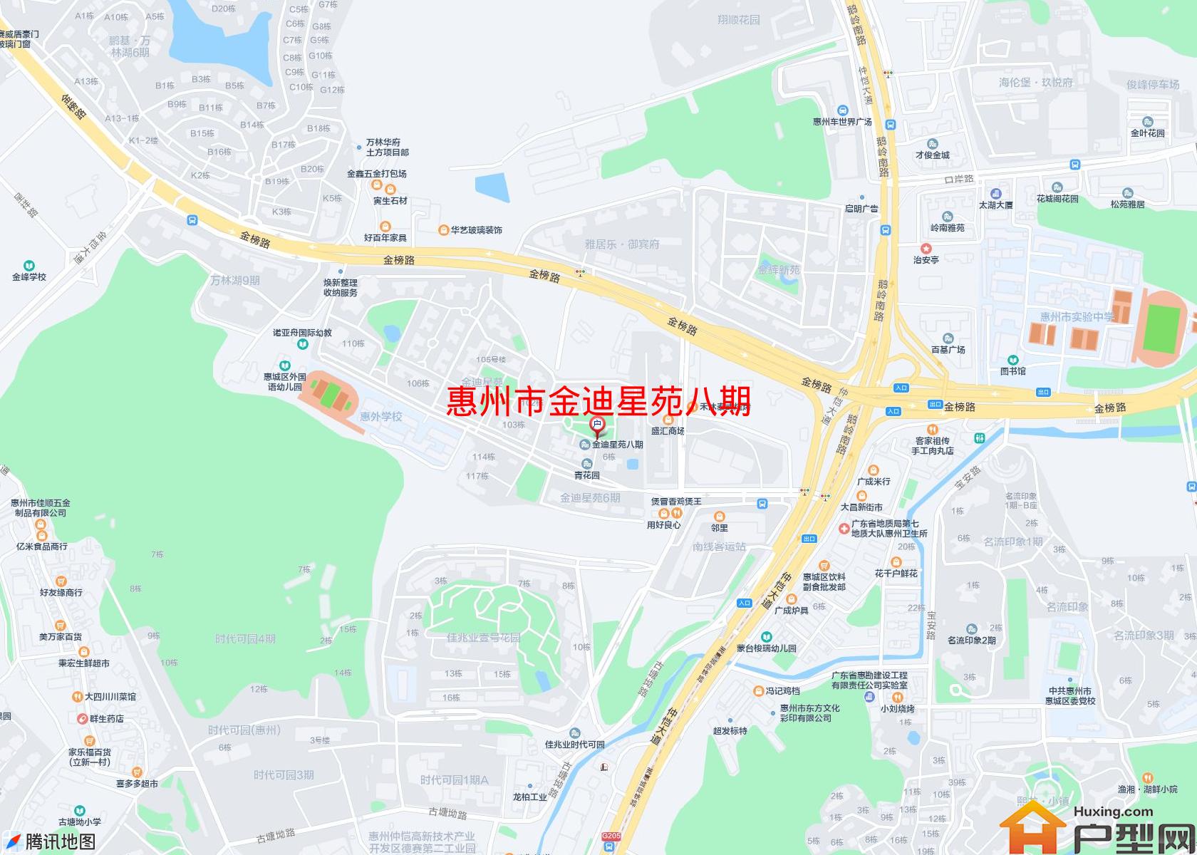 金迪星苑八期小区 - 户型网