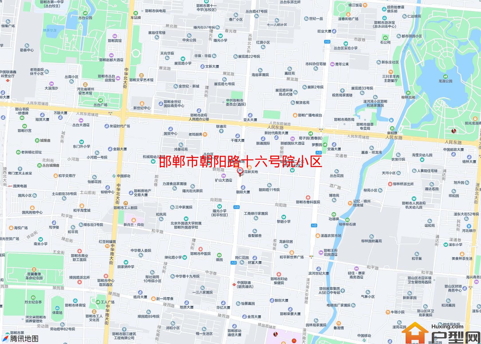 朝阳路十六号院小区小区 - 户型网