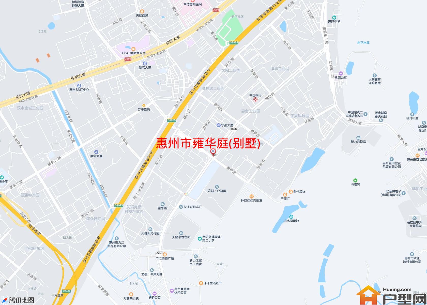 雍华庭(别墅)小区 - 户型网