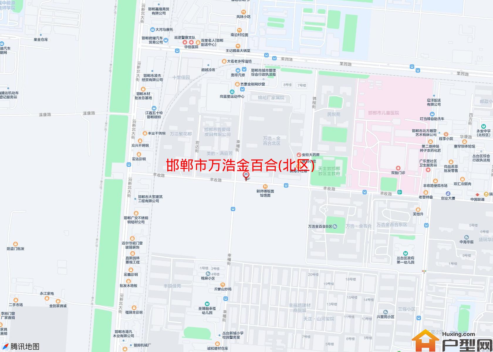 万浩金百合(北区)小区 - 户型网