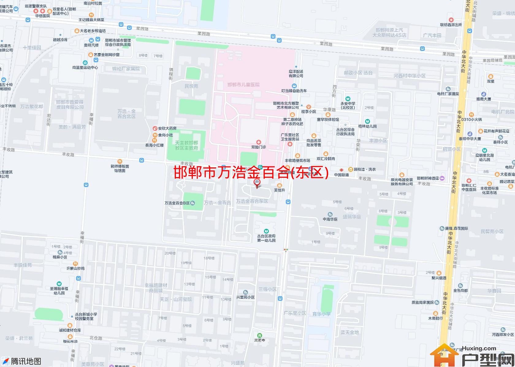 万浩金百合(东区)小区 - 户型网