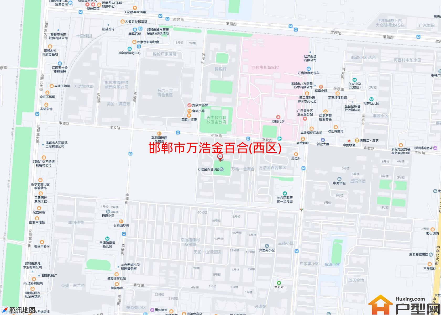 万浩金百合(西区)小区 - 户型网