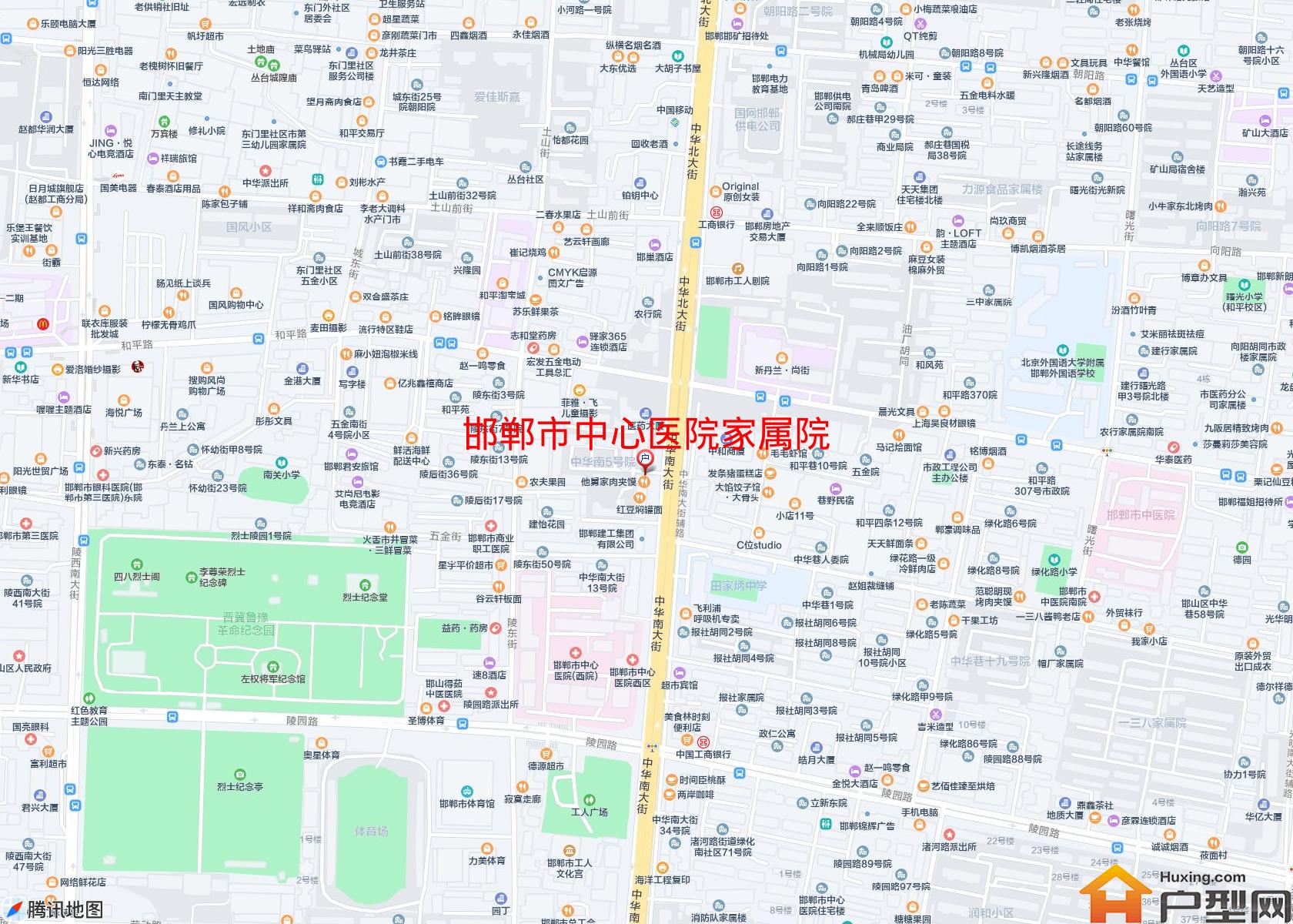 中心医院家属院小区 - 户型网
