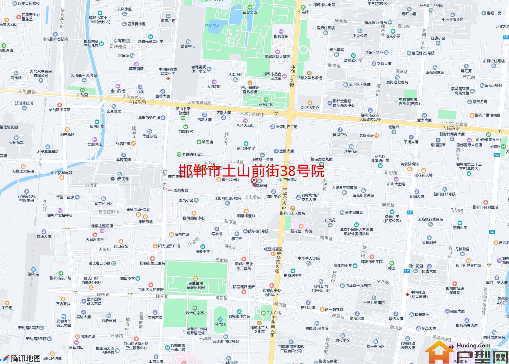 土山前街38号院小区 - 户型网