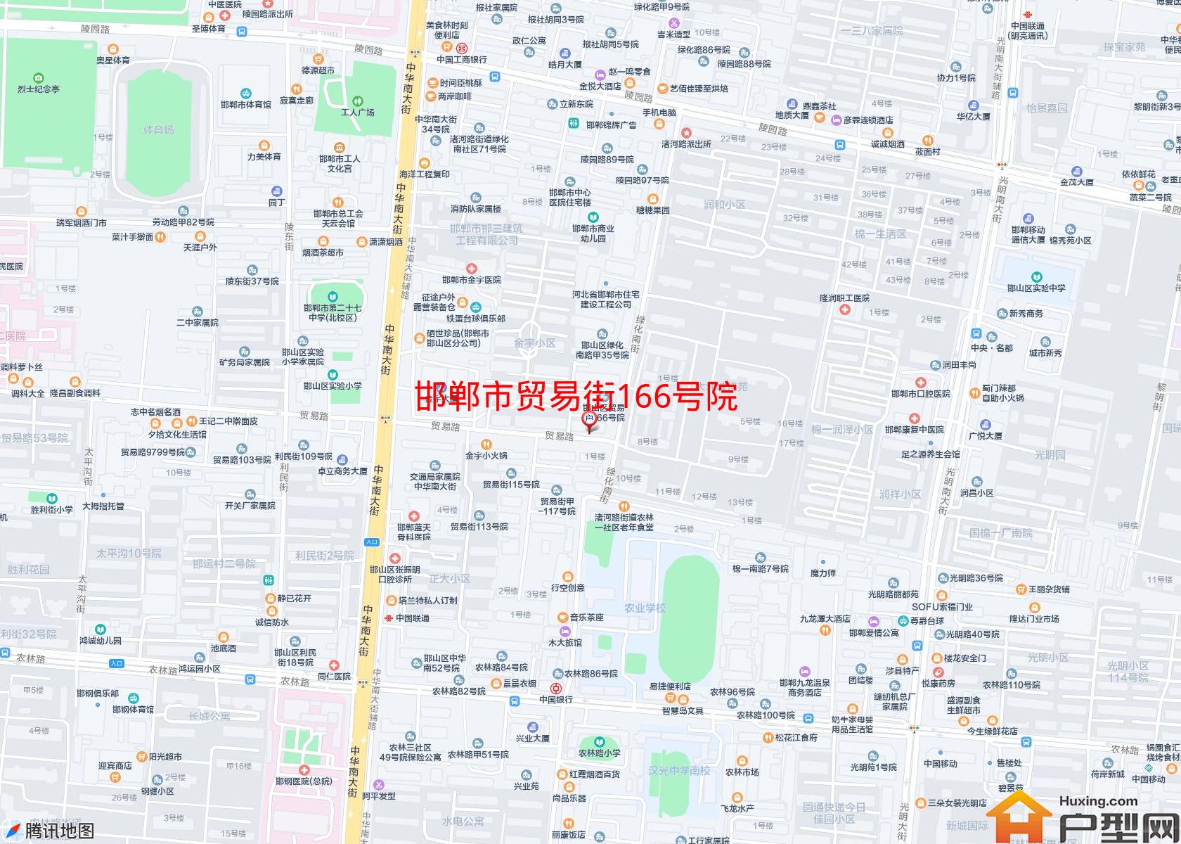 贸易街166号院小区 - 户型网