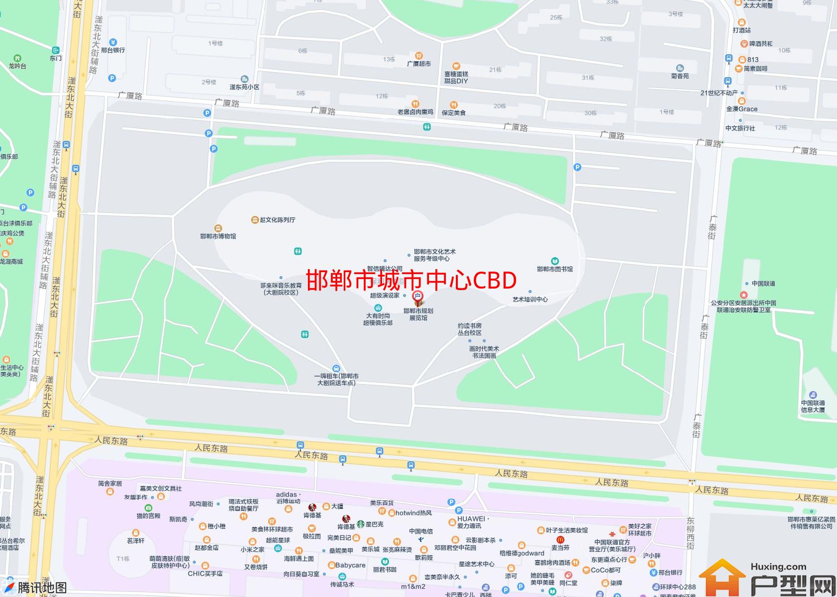 城市中心CBD小区 - 户型网