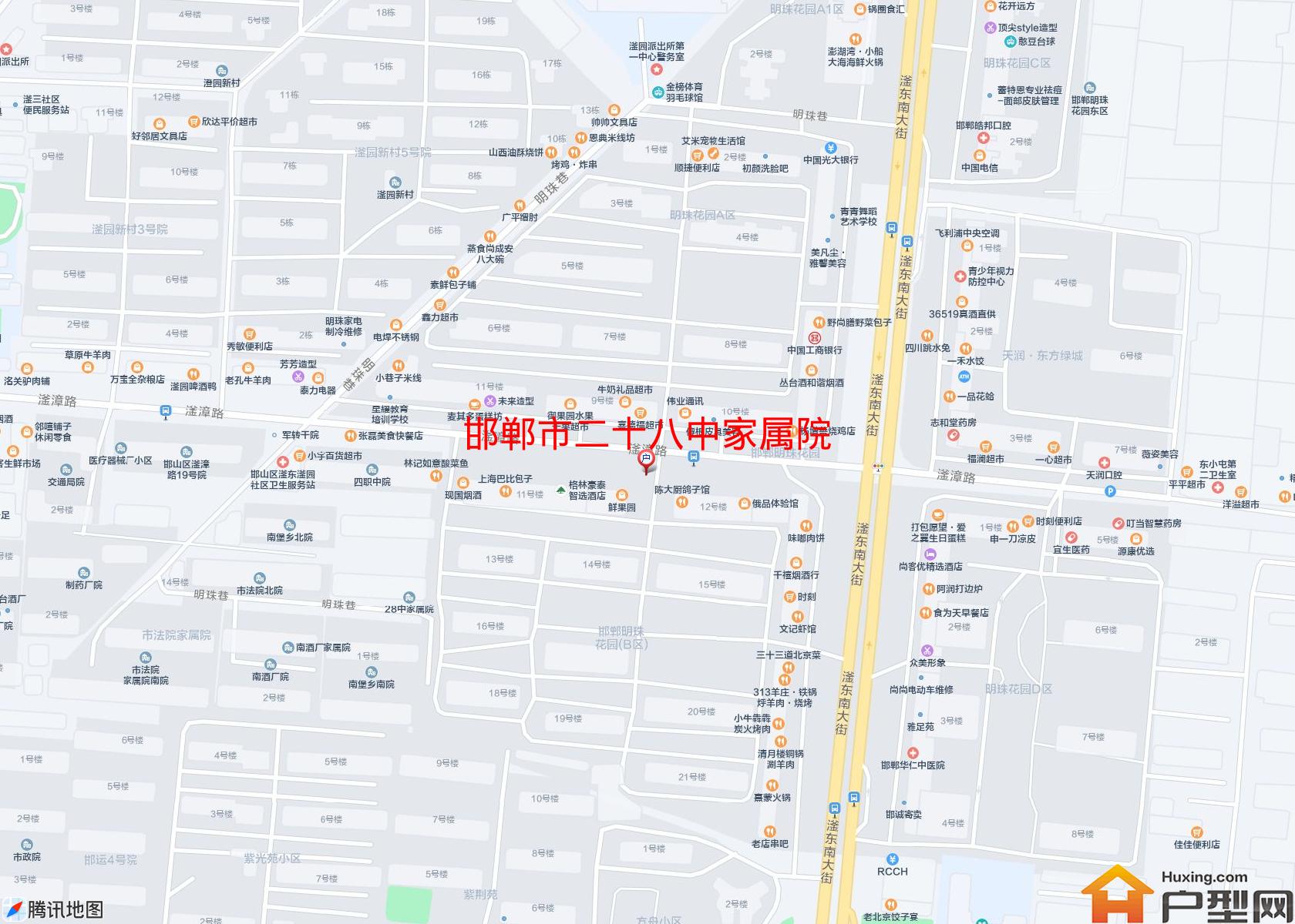 二十八中家属院小区 - 户型网