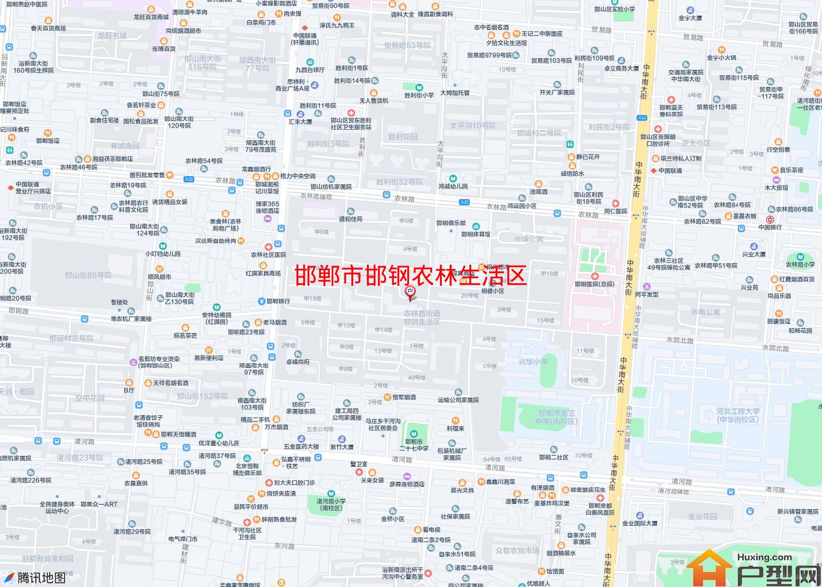 邯钢农林生活区小区 - 户型网