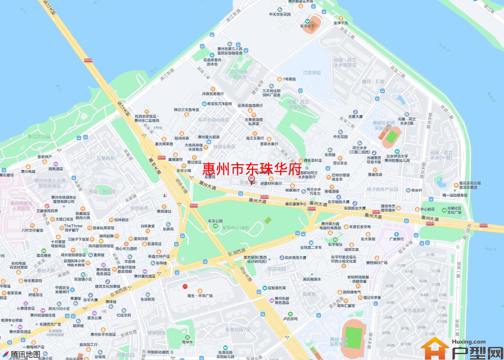 东珠华府小区 - 户型网
