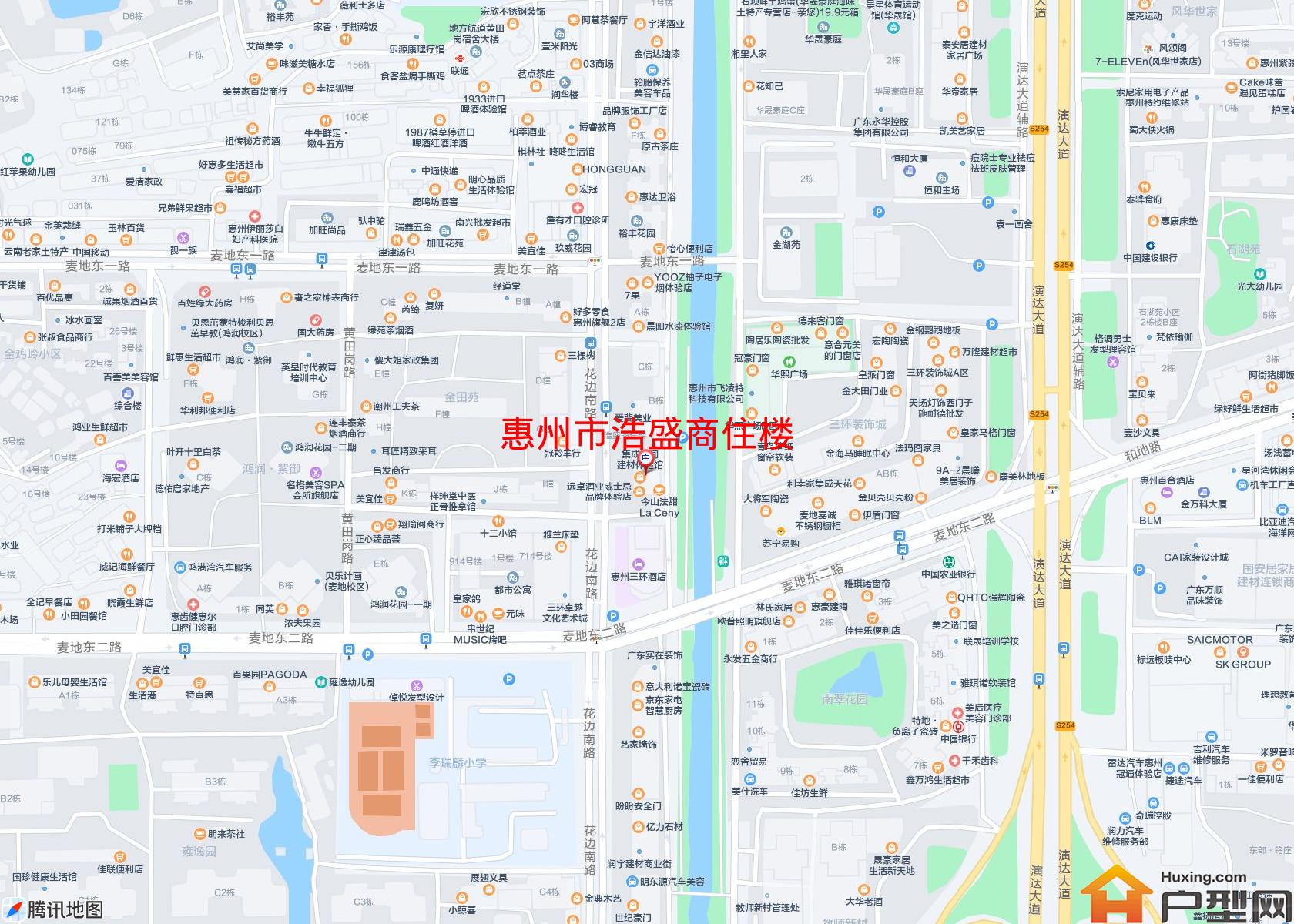 浩盛商住楼小区 - 户型网