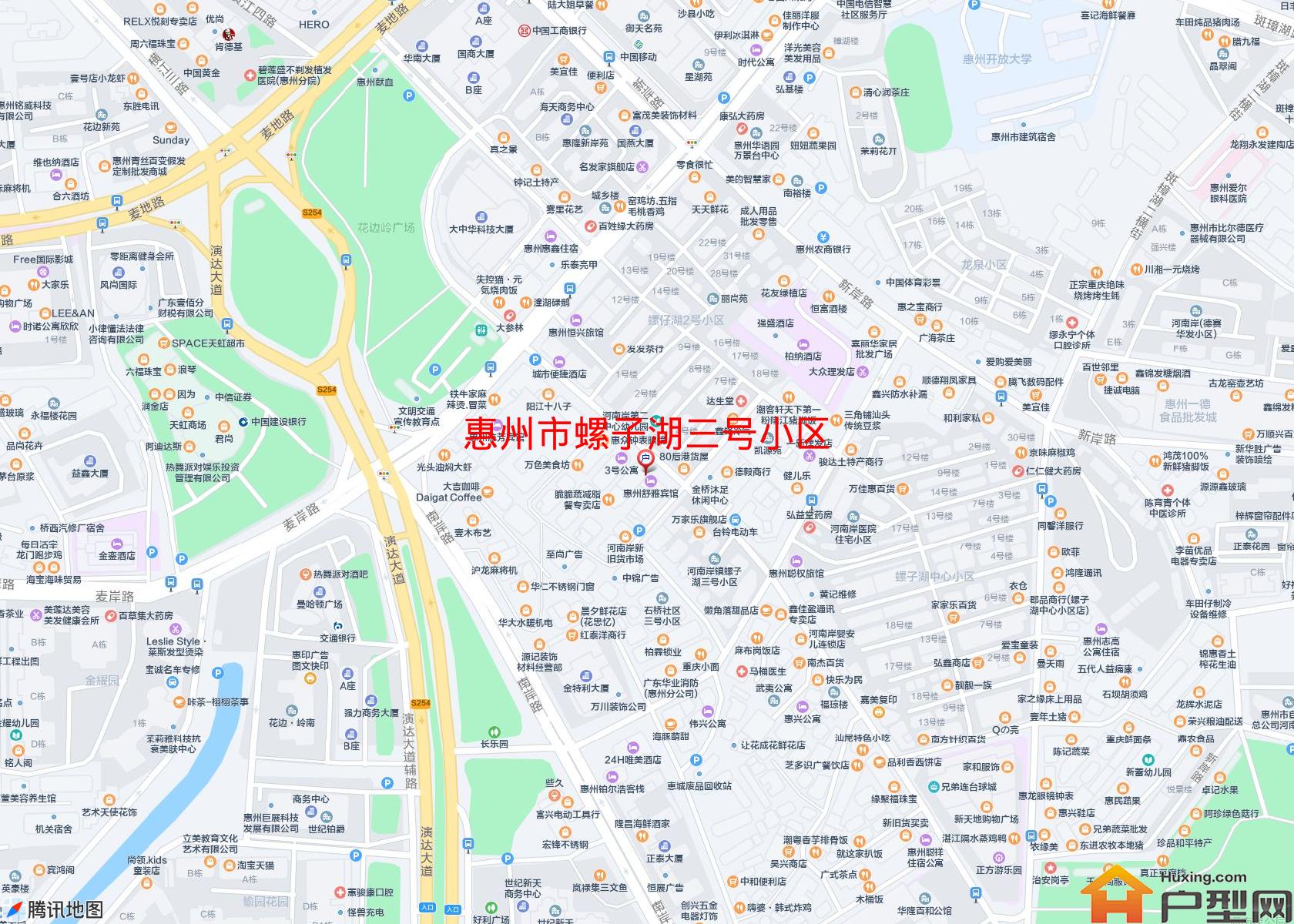 螺子湖三号小区小区 - 户型网