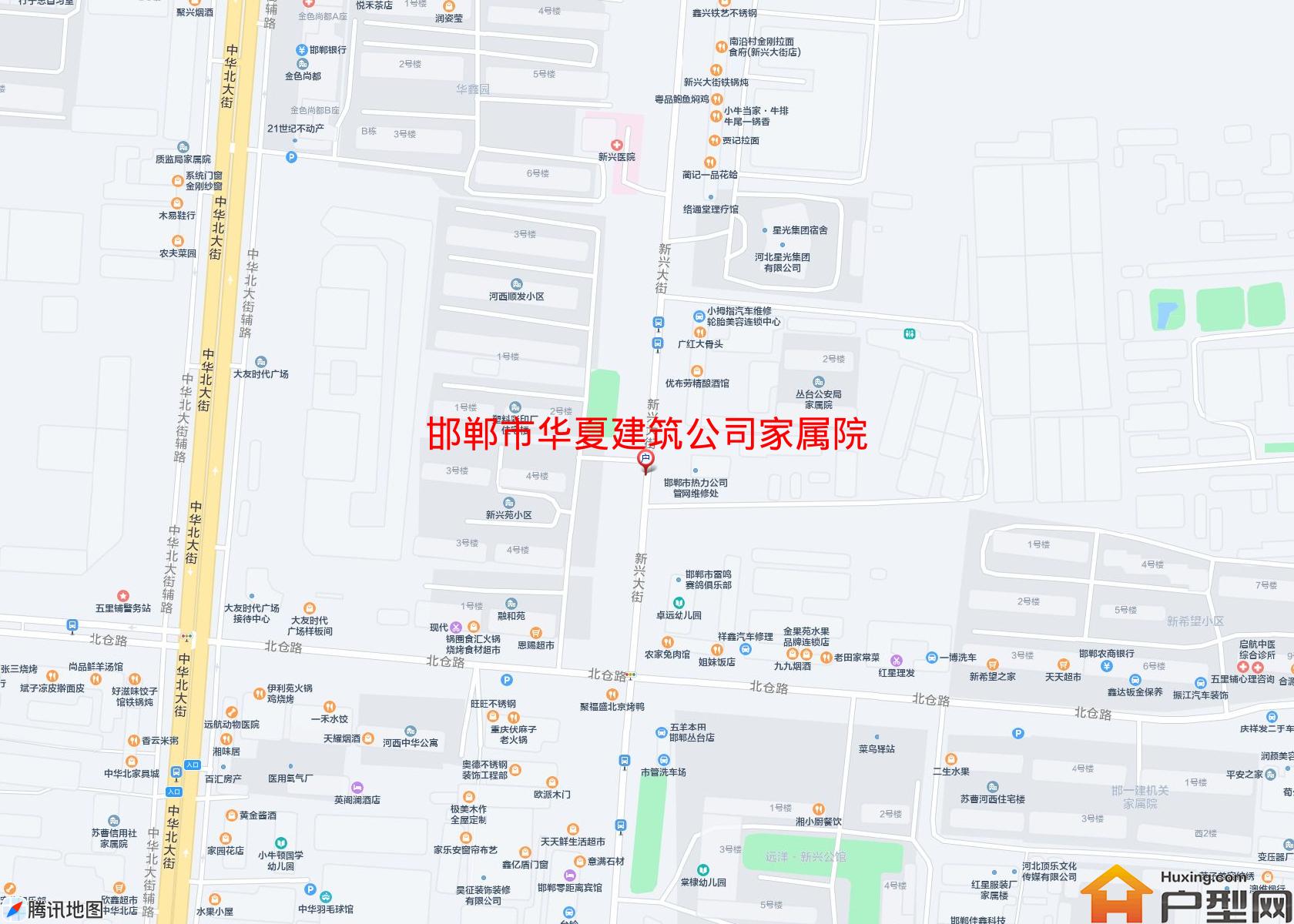 华夏建筑公司家属院小区 - 户型网
