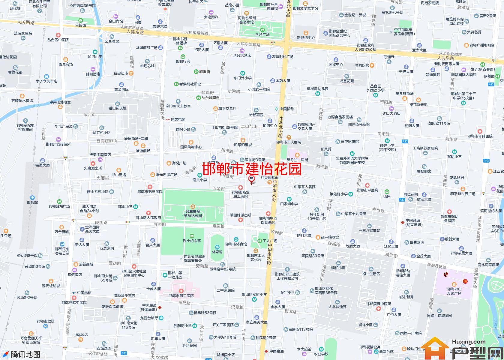 建怡花园小区 - 户型网