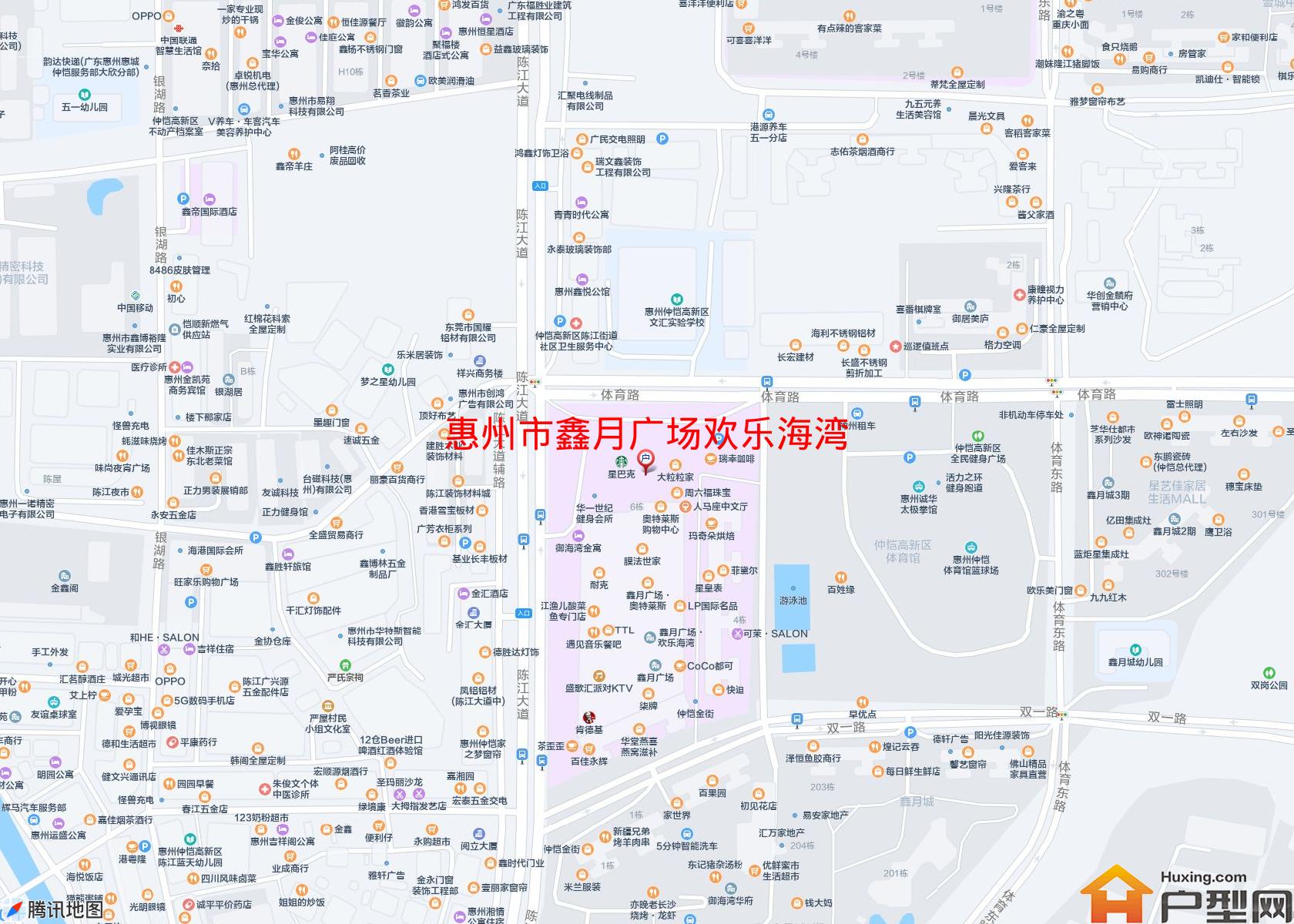 鑫月广场欢乐海湾小区 - 户型网