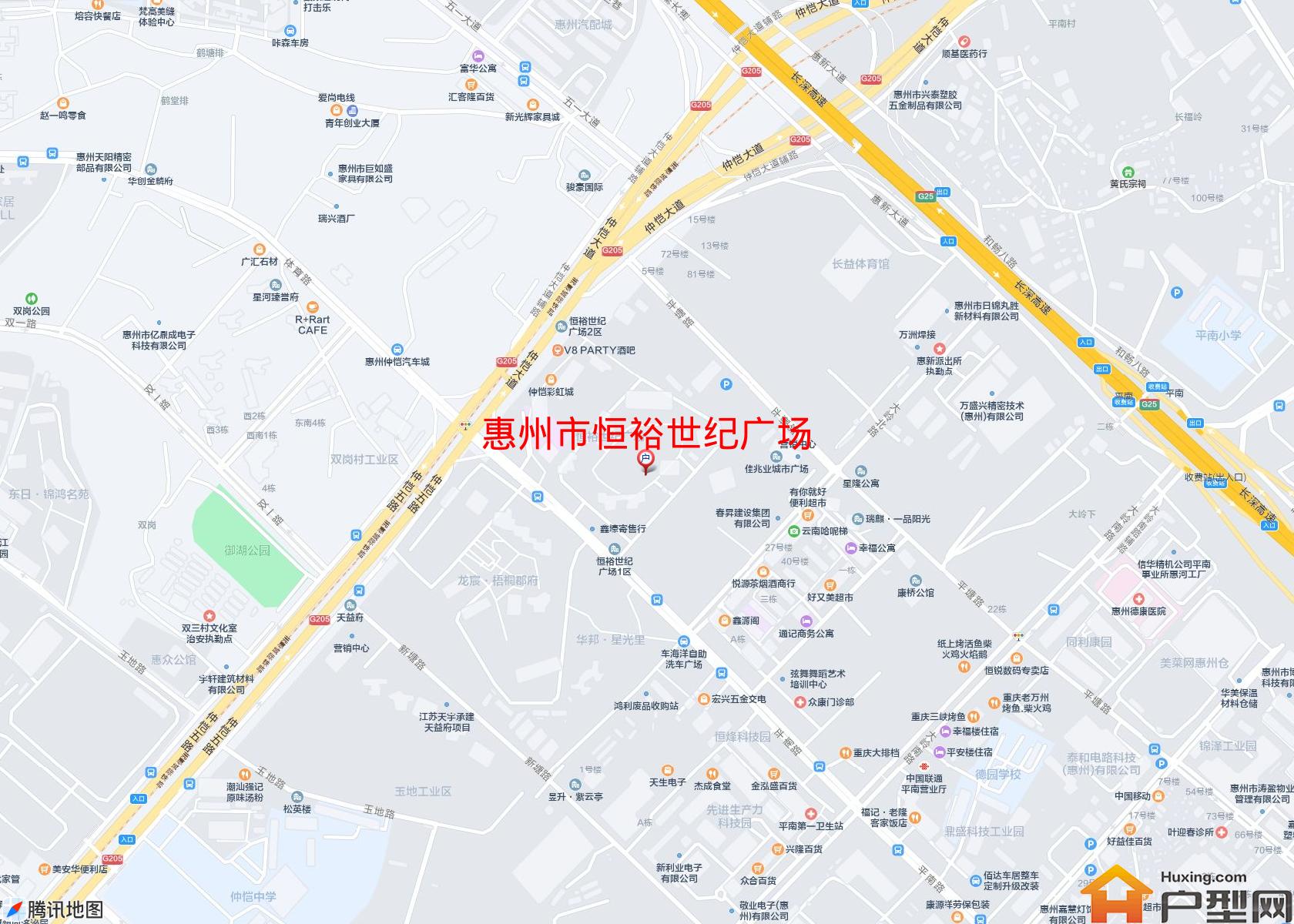 恒裕世纪广场小区 - 户型网