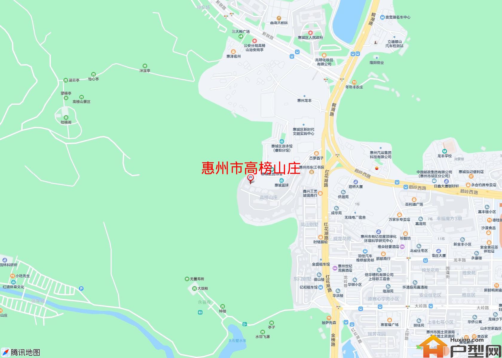 高榜山庄小区 - 户型网