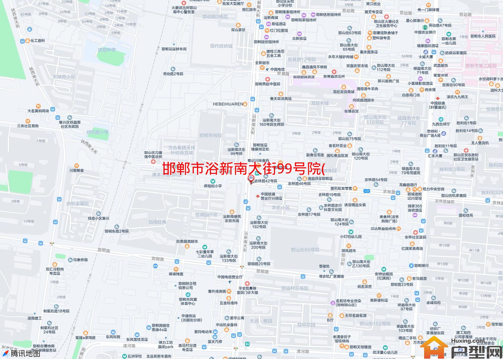 浴新南大街99号院(农林路)小区 - 户型网