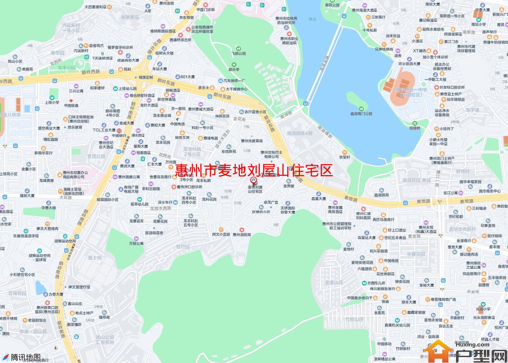 麦地刘屋山住宅区小区 - 户型网