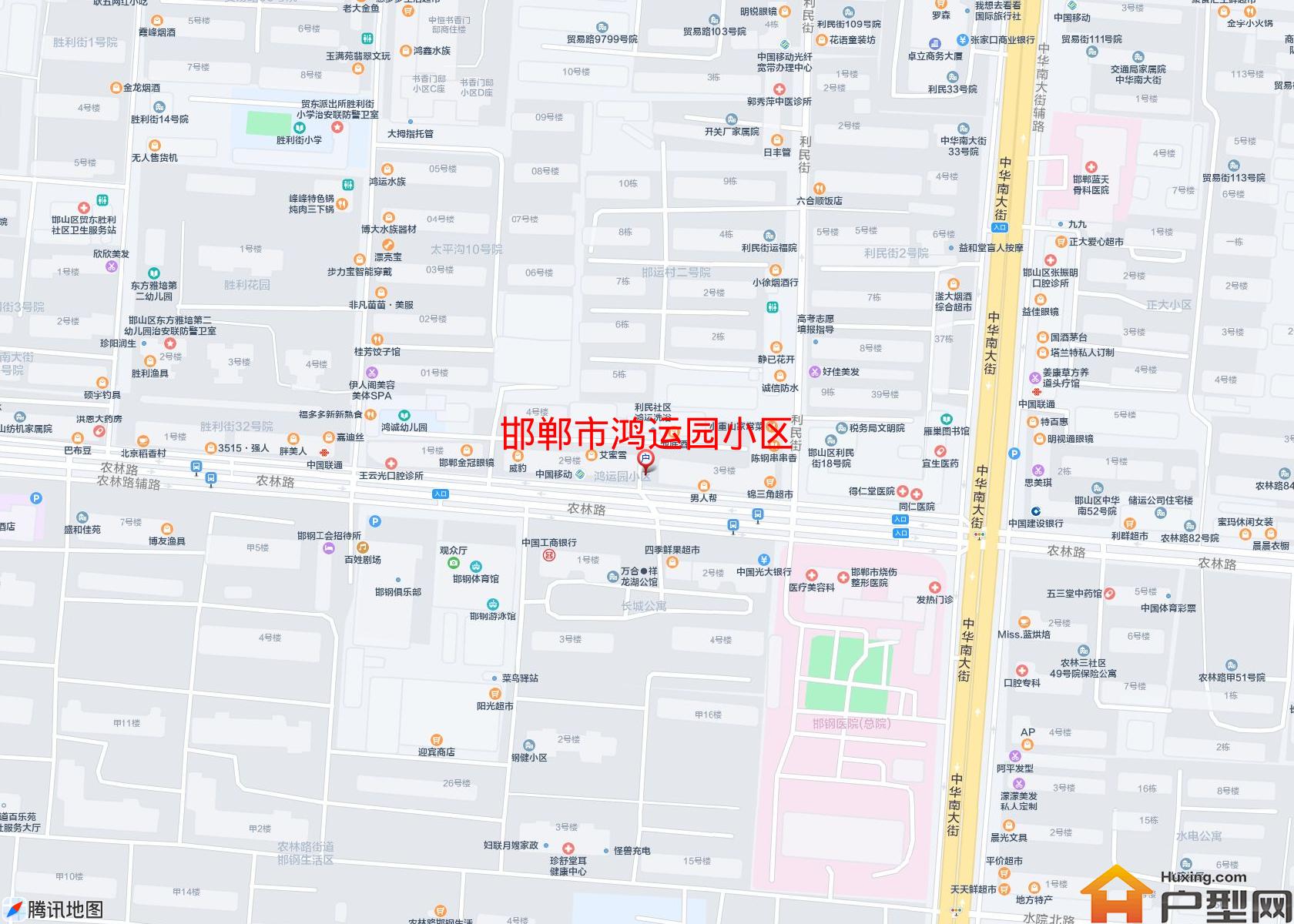 鸿运园小区小区 - 户型网